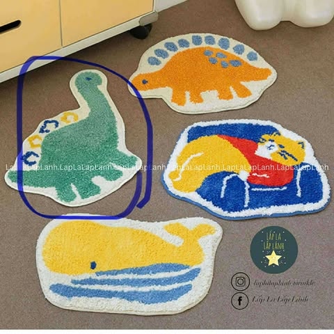 Dailylike Thảm khủng long