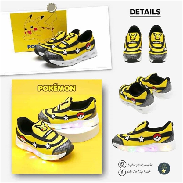 Shoelamode Sneaker LED Pokemon size 170
