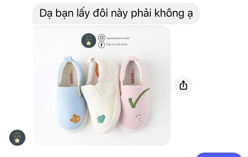Ozkiz Slip on Thỏ trắng nhỏ nền hồng size 170