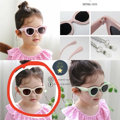 Bayb Kính mát mắt mèo Cream