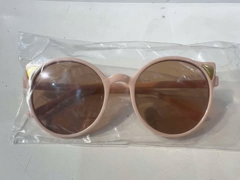 Bayb Kính mát tai mèo Gọng tròn Hồng