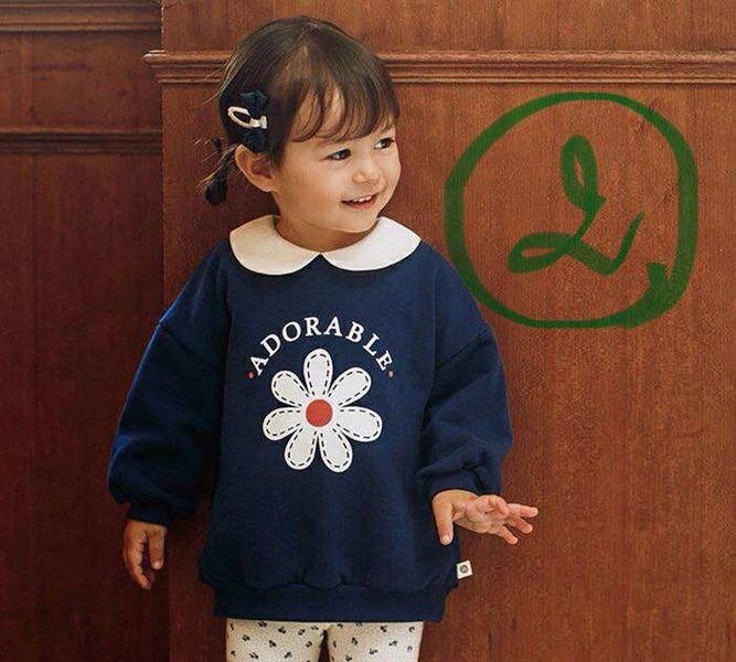 HappyPrince Áo Navy 6-12M