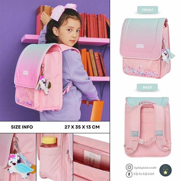 Peterjensen Balo PTS62UP53M_LP Hồng