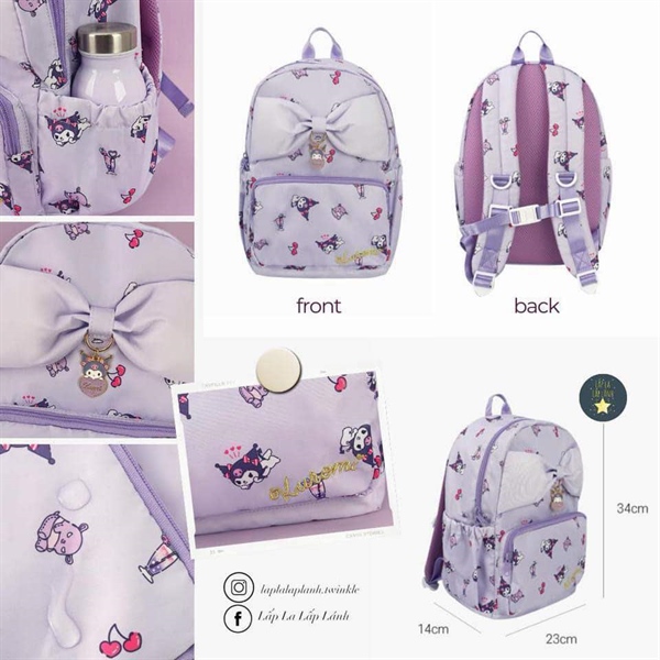 Winghouse Balo Kuromi nơ SC0521