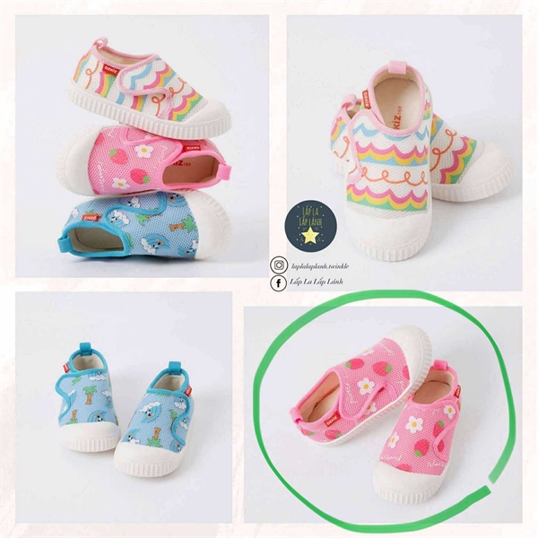 Ozkiz Sandal mesh Quả dâu size 140