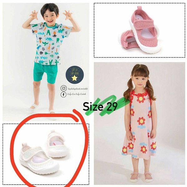 Ozkiz Sandal mesh Trắng size 160