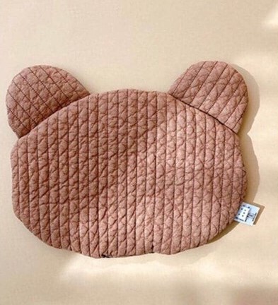 Dottodot Thin Pillow Gấu vân sọc Nâu