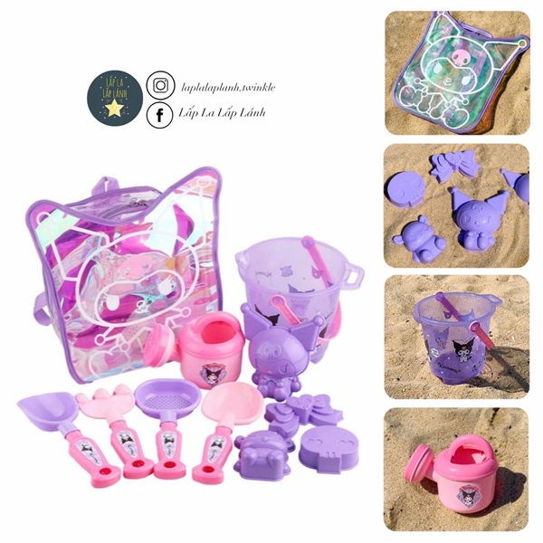 Bunnyland Đồ chơi balo xúc cát Kuromi