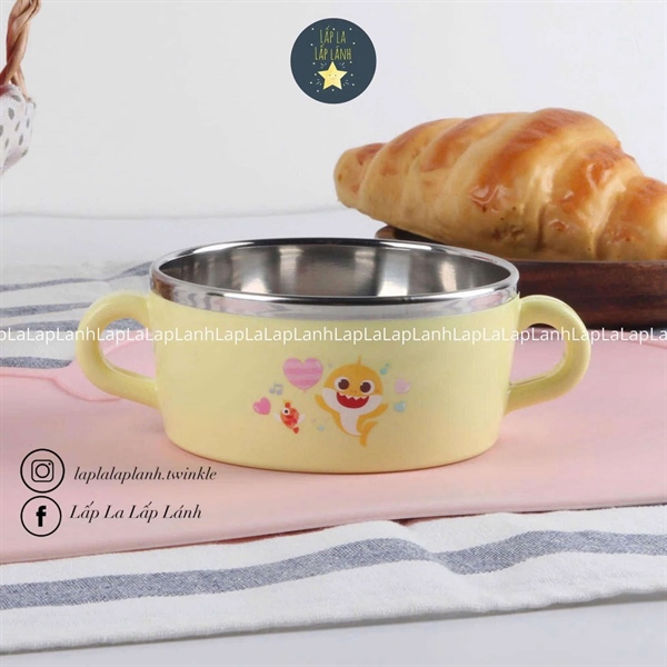 Aizoum Chén inox 2 quai babyshark