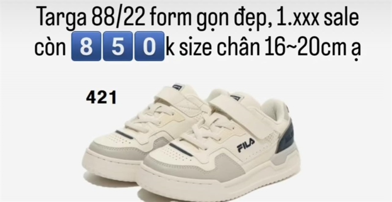 Fila Sneaker 3XM01857E size 170