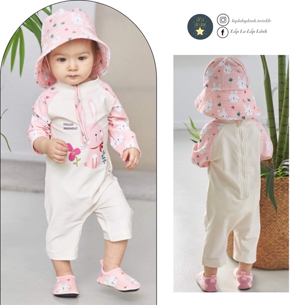 Joymulti Đồ bơi thỏ hồng size 130