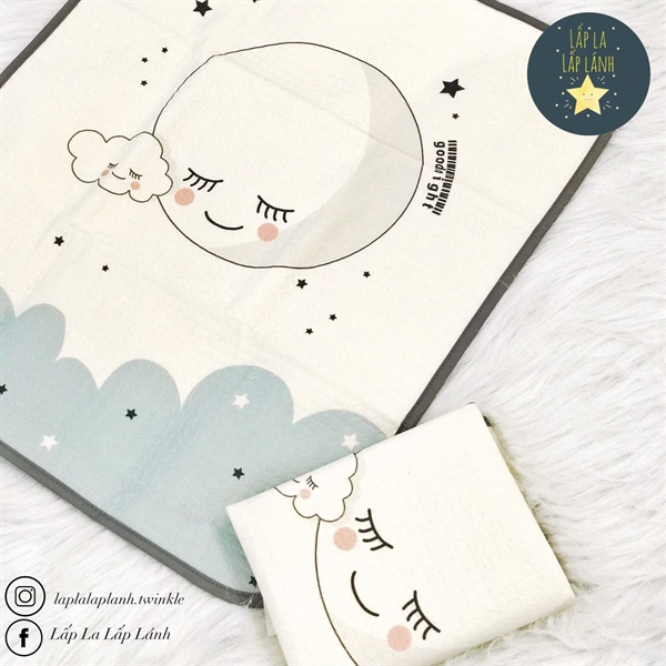 Lieto Thảm chống thấm Mây trăng ngủ size L