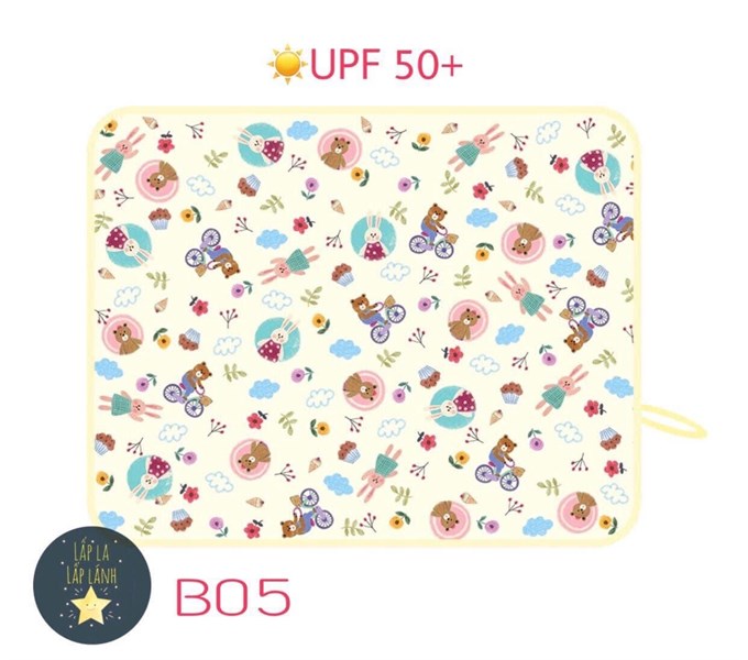 Hajour Chắn nắng thỏ gấu Vàng nhạt