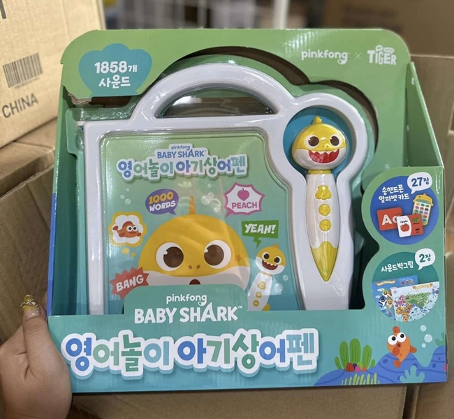 Pinkfong Set sách bút Babyshark