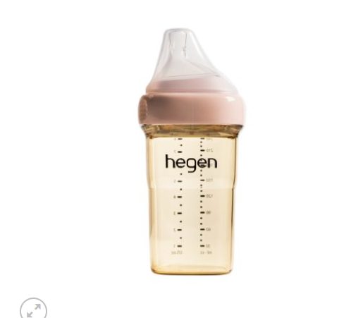 Hegen Bình sữa set 2 bình 240ml Hồng