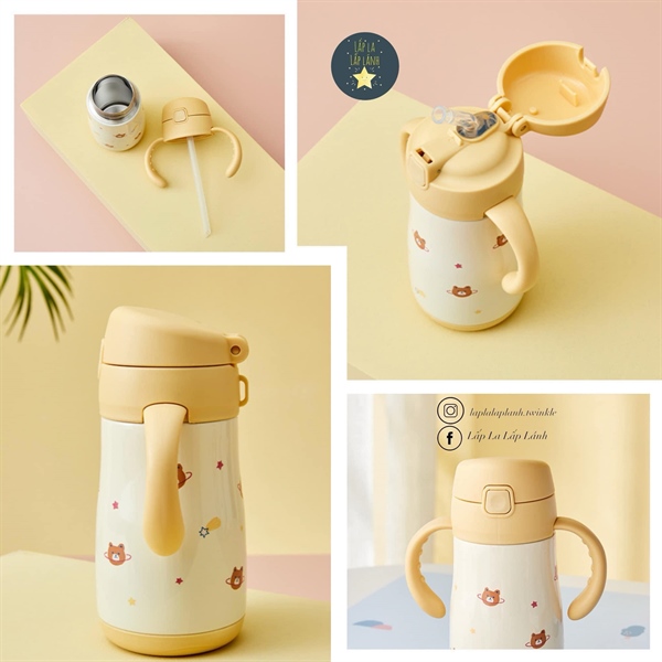 Modernhouse Bình giữ nhiệt gấu Vàng