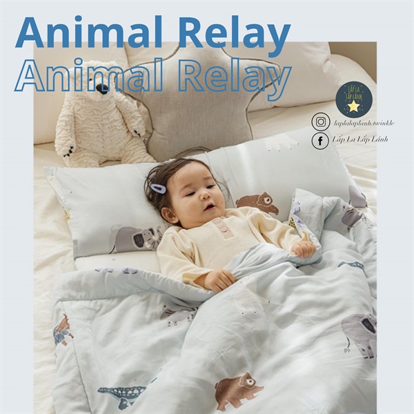 DonoDono Set ngủ Animal Relay