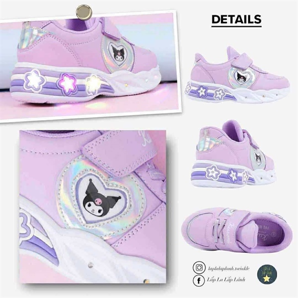 Proworldcup Sneaker Kuromi LP Led size 190