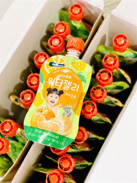 Bebecook Nước trái cây vị Quýt (thùng 20 gói)
