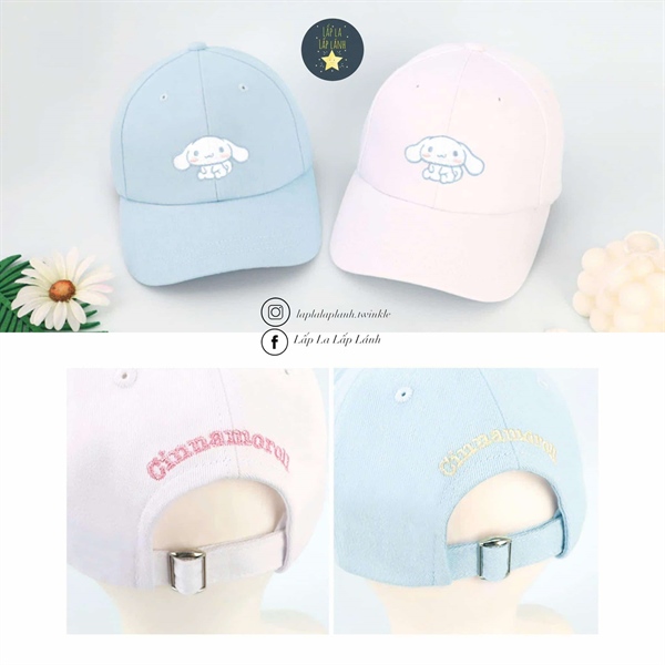 Winghouse Nón cinnamoroll trắng