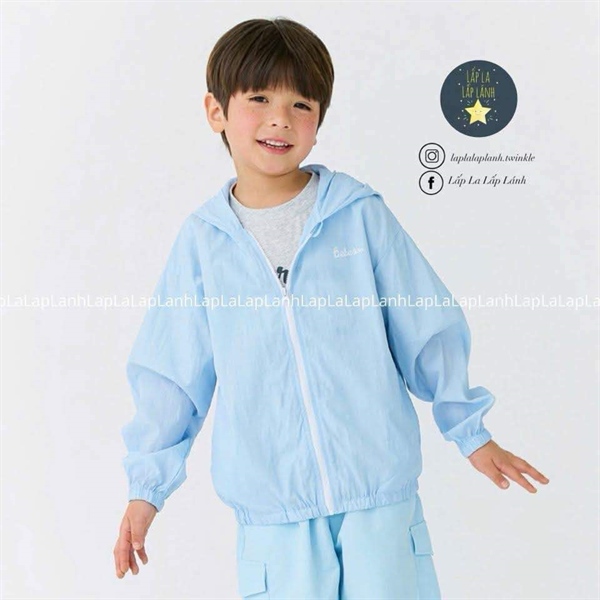 Bebezoo Áo gió UpandDown Xanh dương