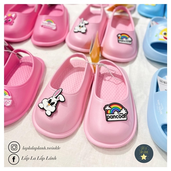 PANCOAT Giày nhựa Thỏ Hồng 180