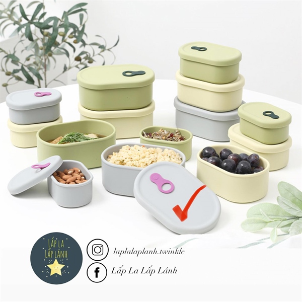 Steamhou Fullset hộp trữ màu Gray