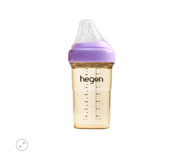 Hegen Bình sữa set 2 bình 240ml Tím