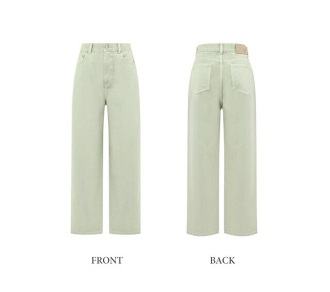 Depound Quần màu Mint size S