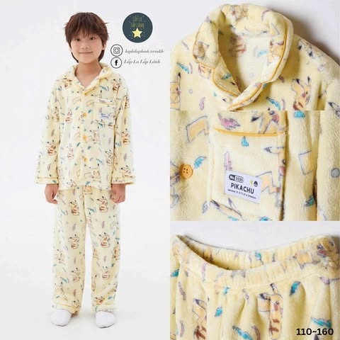 Spaokids Pyjama nỉ SPPPF4VKU3
