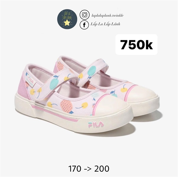 Fila Giày Mary Jane 3XM02335F650 size 190