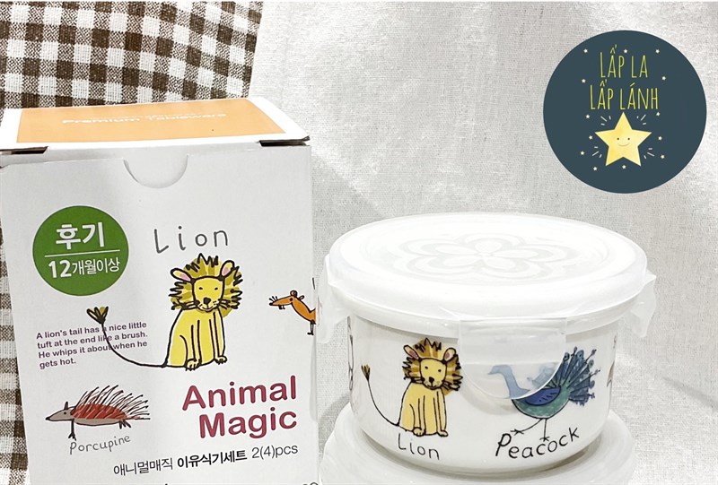 Zenhankook Lọ tròn Magic Animals 180ml