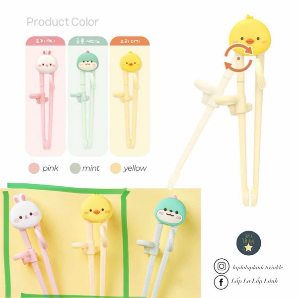 Edison Đũa tập gắp Vịt vàng