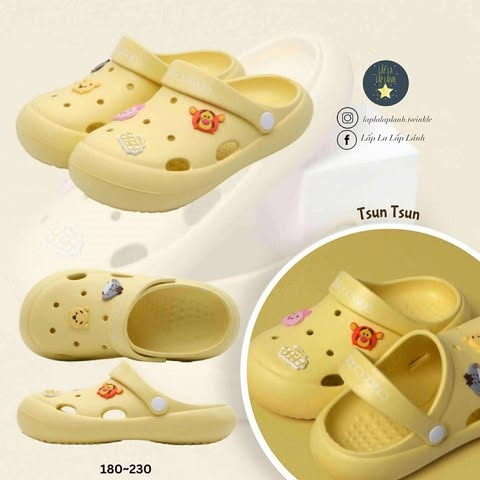 Shoelamode Sục Pooh Pastel