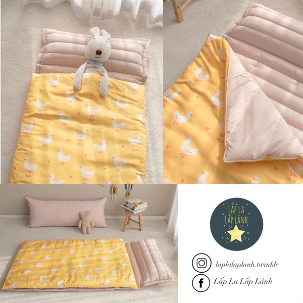 Juhodeco Set ngủ Vịt vàng