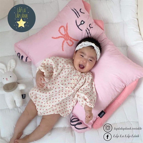 Aribebe Gối Mèo Hồng