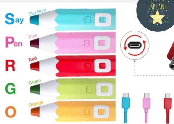 Chumkids Play House Set Bảng Liền + Bút Thông Minh Màu Đỏ