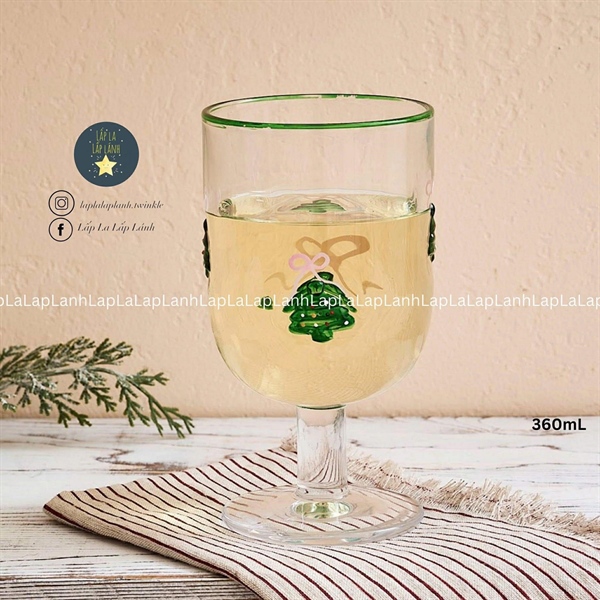 ModernHouse Ly thủy tinh Cây thông xanh