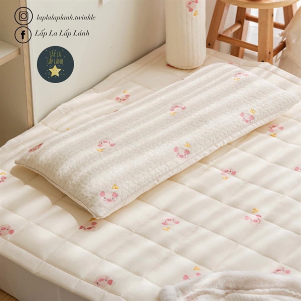 Formongde Wide pillow Heo hồng 30x70cm