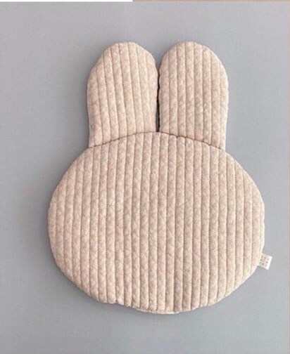 Dottodot Thin Pillow Thỏ vân sọc Beige