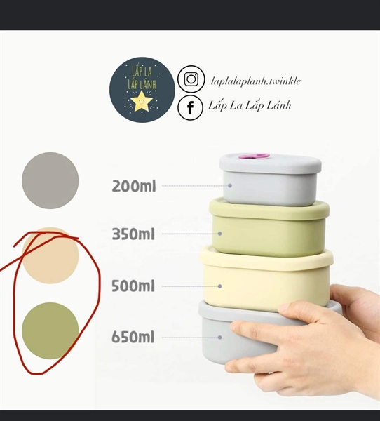 Steamhou Fullset hộp trữ màu Green