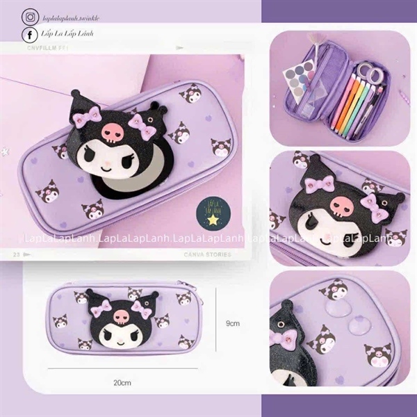 Winghouse Hộp bút SC0170 Kuromi