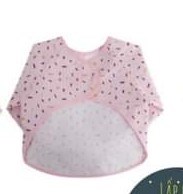 Easyfabric Áo yếm chống thấm Hồng họa tiết size S