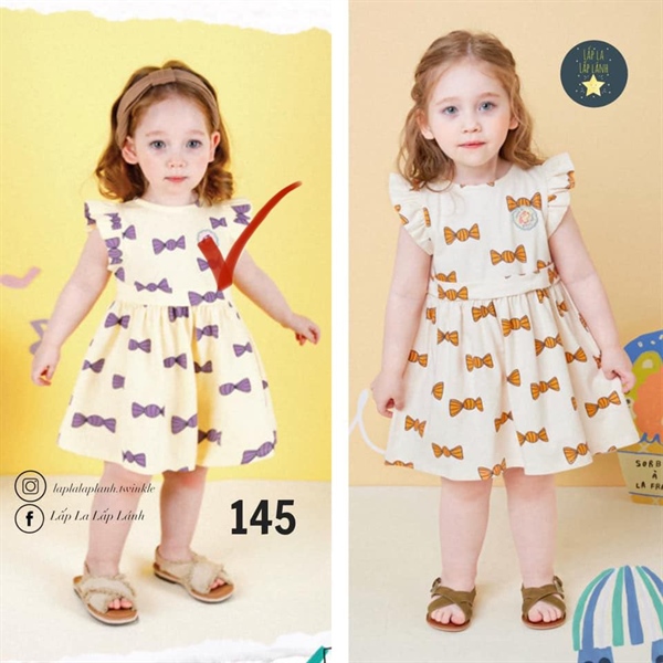 Mollimelli Đầm nơ tím