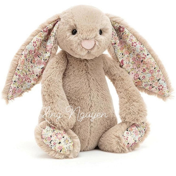 Jellycat Blossom Beige Bunny size 36cm