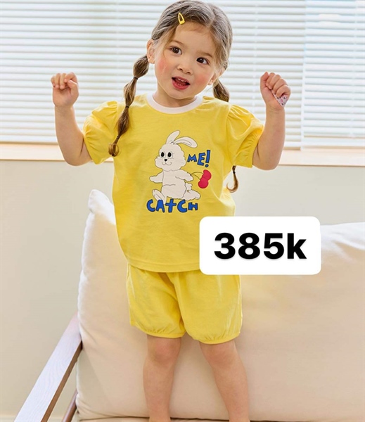 Cordi Set đồ thỏ vàng size 12-24m