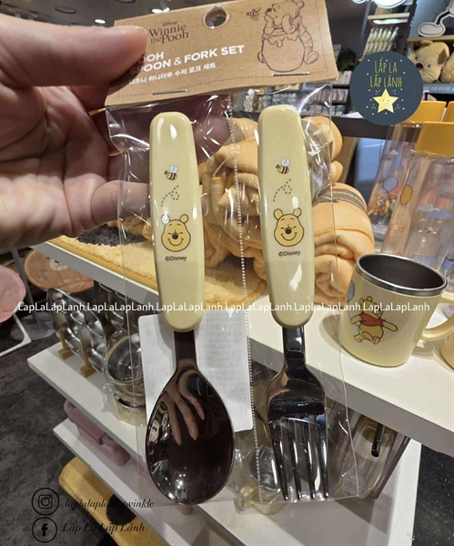 ModernHouse Set muỗng nĩa gấu Pooh