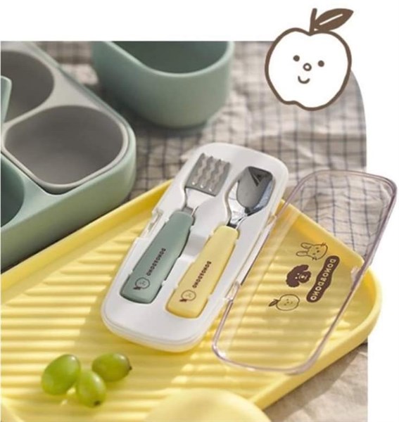 DonoDono Set muỗng nĩa Fruit Yellow