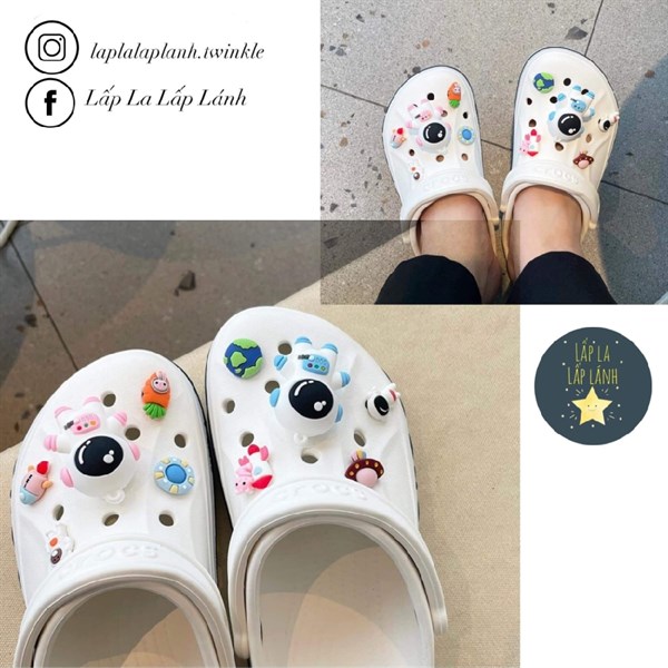 Crocs Jibbitz Vũ trụ set 10 charms