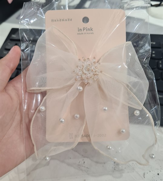 Handmade Kẹp baby nơ to mẫu 2